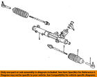 19330435 Gm Oem Steering-short Rack