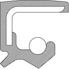 90311-34001 223400 National Oil Seals Steering Gear Sector Shaft Seal 724956231911