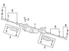 22913281 Gm Brand New Genuine Oem Rack And Pinion Bellow Clamp