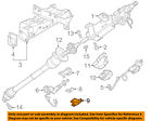 22969362 Gm Chevrolet Oem Corvette Steering Bracket