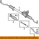 36050075 Volvo Oem 12-16 S80-rack