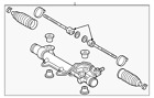 44250-04040 Toyota Genuine Tacoma Steering
