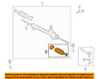 4553549005 Toyota Lexus Oem Rod Boot