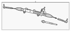 4584573af Mopar Genuine Steering Gear