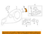 484741kk1a Nissan Oem Juke Steering Cover