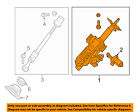 488103ka1b Nissan Oem 15-17 Murano-steering