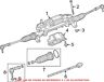 68080078ak Genuine Dodge Oem Rack And Pinion Assembly For