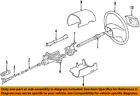 8c2z3530af Ford Oem Super Duty Steering Lock Housing Cover