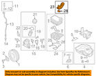 95810673704 Porsche Oem Cayenne Engine Valve