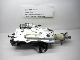 6757492 Bmw 1153801 2003-2005 745li Steering Column With Motor Oem