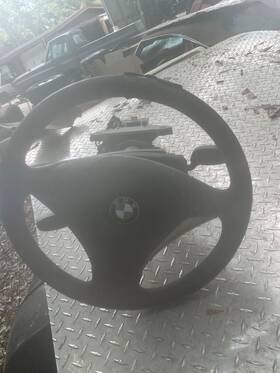 238-52743 Bmw Steering Column Floor Shift Without Adaptive Cruise Fits 04-05 525i