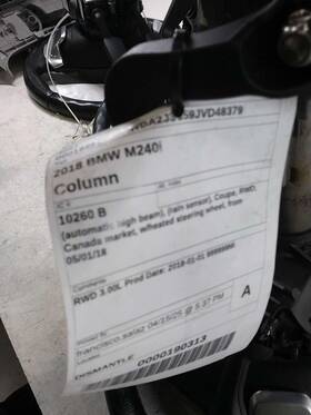 238-53002k Bmw - Us Additional Steering Column Automatic High Beam Rain Sensor Fits 18-21 230i 434510 238-53002k Bmw - Us Additional Steering Column Automatic High Beam Rain Sensor Fits 18-21 230i 434510