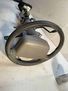26039242 Buick 1991 - 1993 Chevy Caprice Impala Roadmaster Tilt Steering Column With Key Gray Oem
