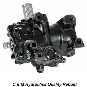 C & M Hydraulics 124460130188 1986-89 Mercedes 260e 300 D E Td Te Power Steering Gear Box And No Core Charge