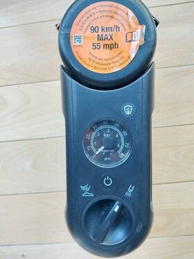 01111x Cadillac 2012 Cts Tire Compressor Inflator Air Pump Original Portable