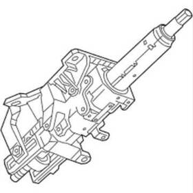 23270485 Cadillac 2016-2019 Cts Bare Steering Column Only Oem 23270485 Cadillac 2016-2019 Cts Bare Steering Column Only Oem