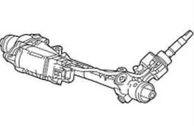 23457125 Cadillac 2015-2016 Ats Steering Gear Rack With Ps Pump Oem