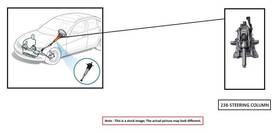 238-03605d Cadillac Steering Column Oem 16-18 Ats 1yr Wrnty