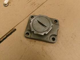 267690 Cadillac 1947 1948 Steering Box Bearing Plate #2 267690 Cadillac 1947 1948 Steering Box Bearing Plate #2