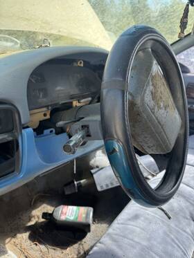 238-02137 Chevrolet 95 Chevy Impala Ss Steering Column Assembly With Wheel Ang Srs Gray