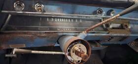 238.gm1n66 Chevrolet Steering Column At Blue Fits 1966 Malibu 1179311
