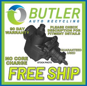 26082140 Chevrolet Tahoe Steering Gear Box Power 4x2 01 02 Oem Wty 90day Warranty Oe