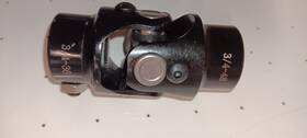 R26093 Demotor Performance Steering Universal Joint 3/4 Inch 48 Spline X 36 Black Finished Steel
