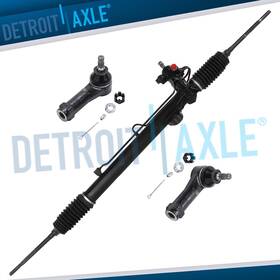 Es3669x2-da Detroit Axle 25555 Power Steering Rack And Pinion Tie Rods For 1999 2000 2001
