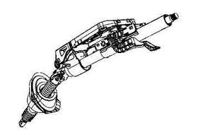 5057578ad Dodge 2011-2013 Charger Bare Steering Column Only Oem 5057578ad Dodge 2011-2013 Charger Bare Steering Column Only Oem
