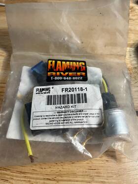 Fr20118-1 Flaming River Steering Column Access Hazard Kit Pre-69 Flashers