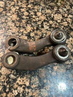 D700-3590-ab Ford Lincoln Continental Mark V Pitman Arm Set Original Part Usa