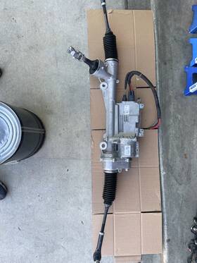 Lr3c-3d070-bd Ford 20-23 Mustang Electric Assist Steering Gear Box Power Rack And Pinion Unit Oem