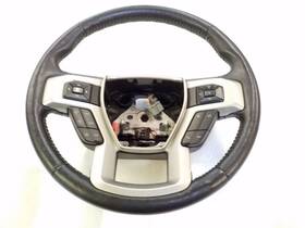 238-10208 Ford Truck Lariat Black Leather Heated Steering Wheel Fits 18 19 20 21 22 F250 F350 238-10208 Ford Truck Lariat Black Leather Heated Steering Wheel Fits 18 19 20 21 22 F250 F350