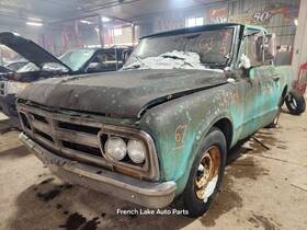 238.gm9667 Gmc Truck Steering Column Floor Shift Gray Fits 1967 2500 Pickup 1303472