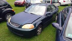 238-52231a Honda Steering Column Floor Shift Coupe With Cruise Control Fits 96-00 Civic 206515
