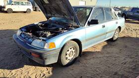 2699916 Honda 1988-1991 Civic Manual Steering Gear Rack And Pinion Oem Tie Rods Sedan