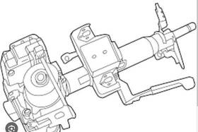 488103ww1a Infiniti 2014-2017 Qx70 Bare Steering Column Only Oem