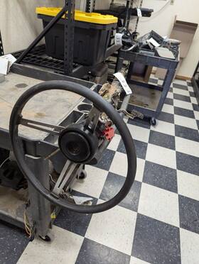 238-00544 Jeep Steering Column Floor Shift With Tilt Wheel Fits 80-86 Cj-series 2196367