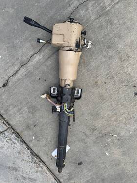 52078608 Jeep Wrangler Yj 87-95 Manual Tilt Steering Column Tan Assembly With Key