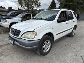 238-52290 Mercedes-benz Steering Column 163 Type Floor Shift Ml320 Fits 98-99 Ml-class 1367984