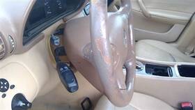 238-52653 Mercedes-benz Steering Column 203 Type Floor Shift C240 Fits 03-05 C-class 88972