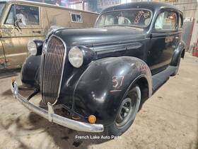 238.ch3s37 Plymouth Steering Column Floor Shift With Gear Fits 1937 1296483