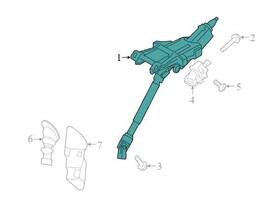 Lr032355 Range Rover 2008-2015 Land Lr2 Steering Column Oem