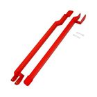 Sfc001r Bmr Suspension Subframe Connectors Red Steel Pontiac Camaro Firebird Pr