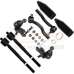 8PCS Front Lower Ball Joints Tie Rod Rack Bellow Fits 2004-2010 Toyota Sienna. Fixed Price $53.00.