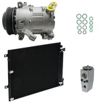 Ryc Reman Ac Compressor Kit W/ Condenser F030A Fits Jeep Cherokee 3.2L 2016 2017. Fixed Price $324.99.