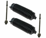 Front Inner Tie Rods Steering Rack Bellows Boots 4 Piece Set For Gm Pickup Truck. Fixed Price $35.00.