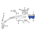For Dodge Grand Caravan 2011-2020 1NZ98DX9AF Upper Steering Column Cover. Fixed Price $45.37.