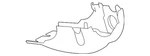 Genuine Audi Steering Column Cover 8J0-953-512-A-6PS. Fixed Price $119.91.