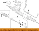 Bmw Oem 09-19 528I Xdrive Steering Gear Linkage-boot Kit 32106785993. Fixed Price $76.37.